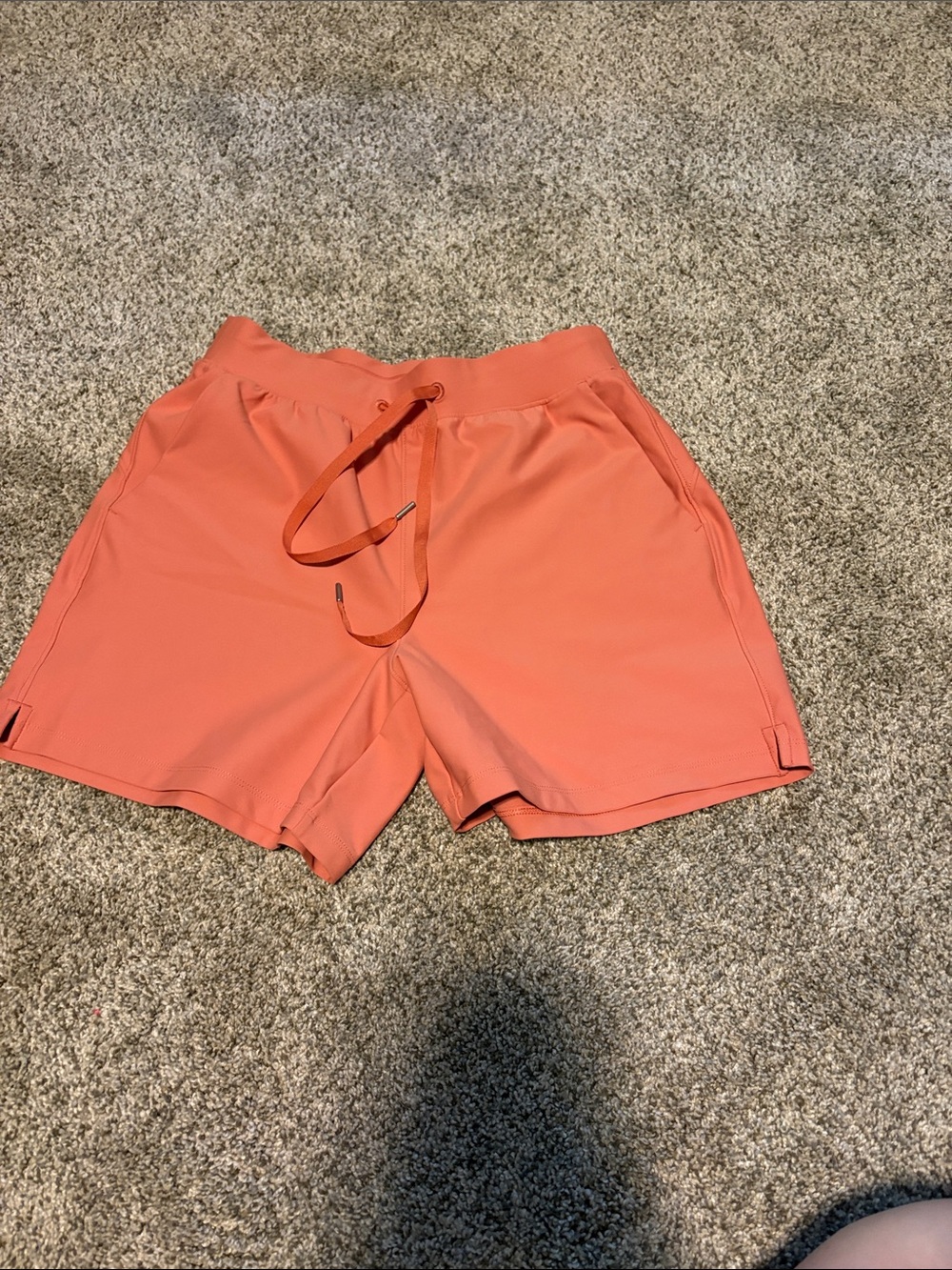 Old Navy Coral Drawstring Athletic Shorts